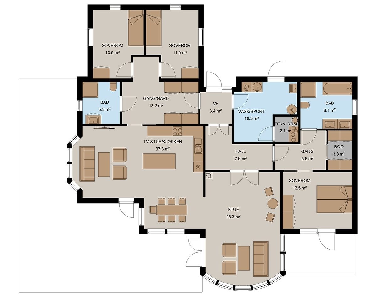 Plantegning 917 - BIRK