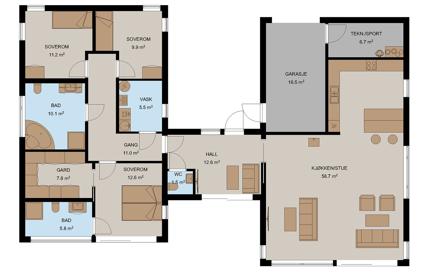 Plantegning 930 - VEGA